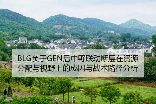 BLG负于GEN后中野联动断层在资源分配与视野上的成因与战术路径分析